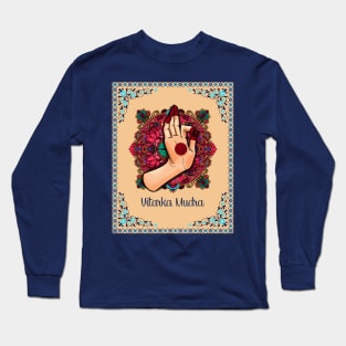 Vitarka Mudra - Yoga Hand Mudra Long Sleeve T-Shirt